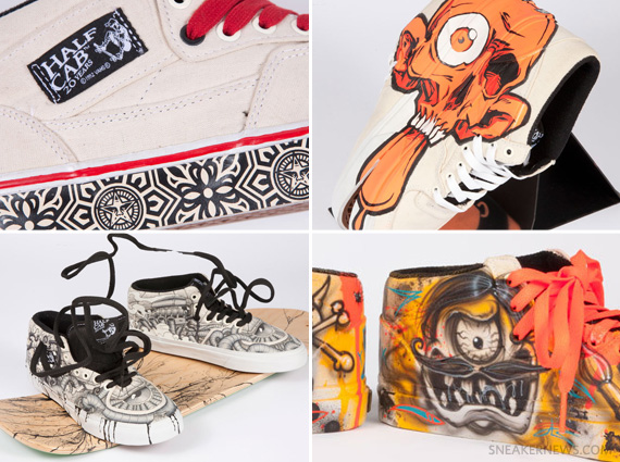 A.skate x Vans Half Cab 20th Anniversary Artist Collection