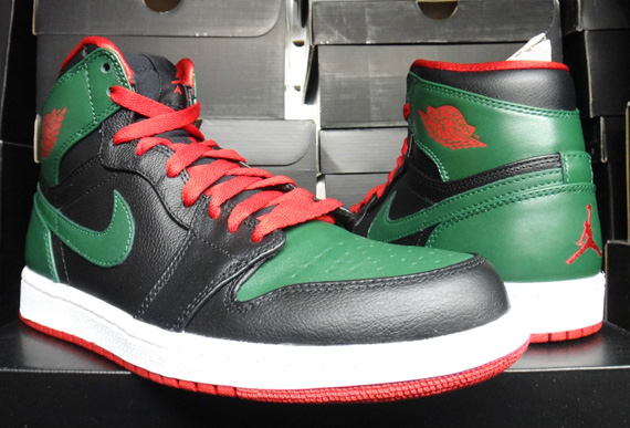 green black and red jordan 1