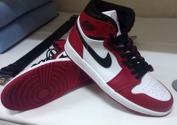 Air Jordan 1 High - White - Black - Red | 2013 Retro - SneakerNews.com