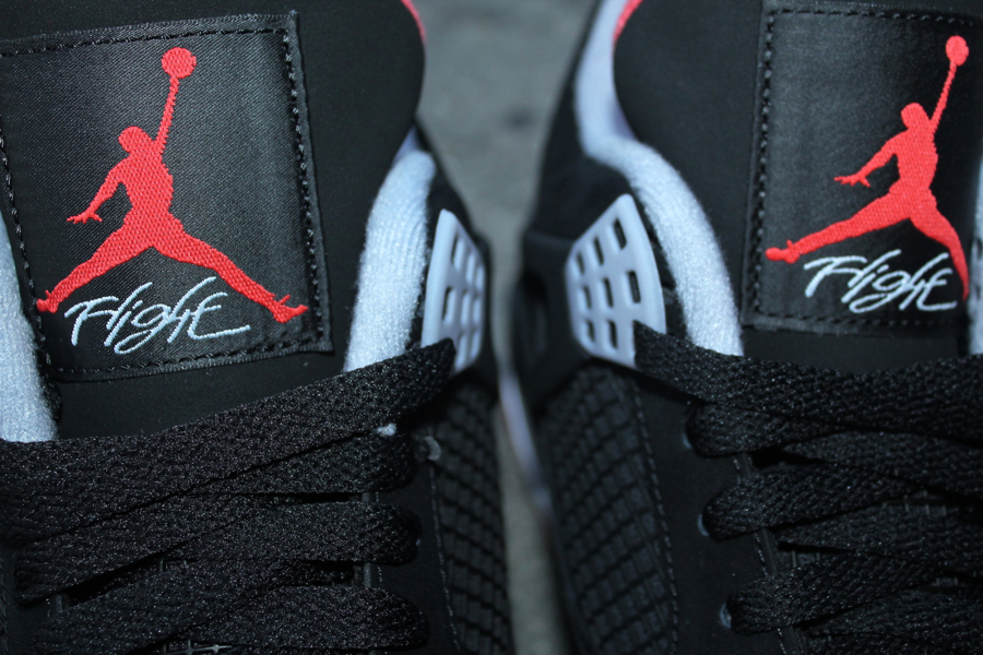 Air Jordan Iv Black Cement Grey Fire Red 5