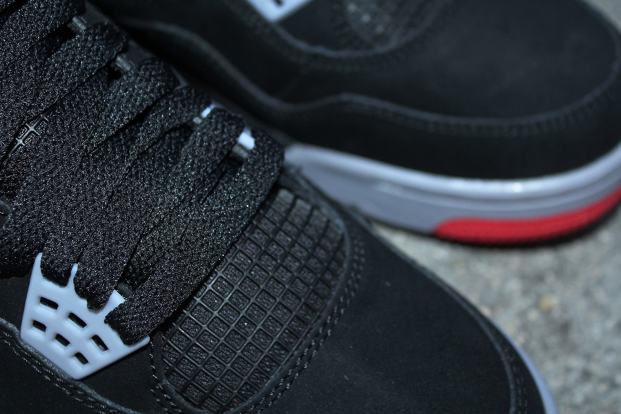 Air Jordan Iv Black Cement Grey Fire Red 6