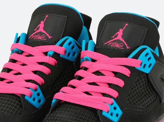 Air Jordan IV GS – Dynamic Blue – Vivid Pink