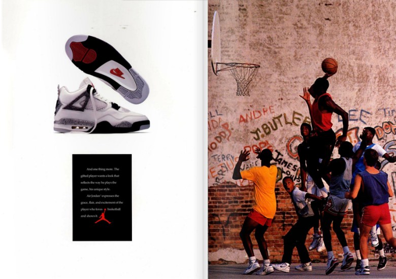 valor al exilio Museo Guggenheim Air Jordan IV - Original 1989 Catalog - SneakerNews.com