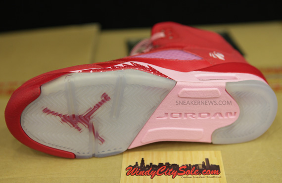 Air Jordan V Gs Retro Strawberry 1