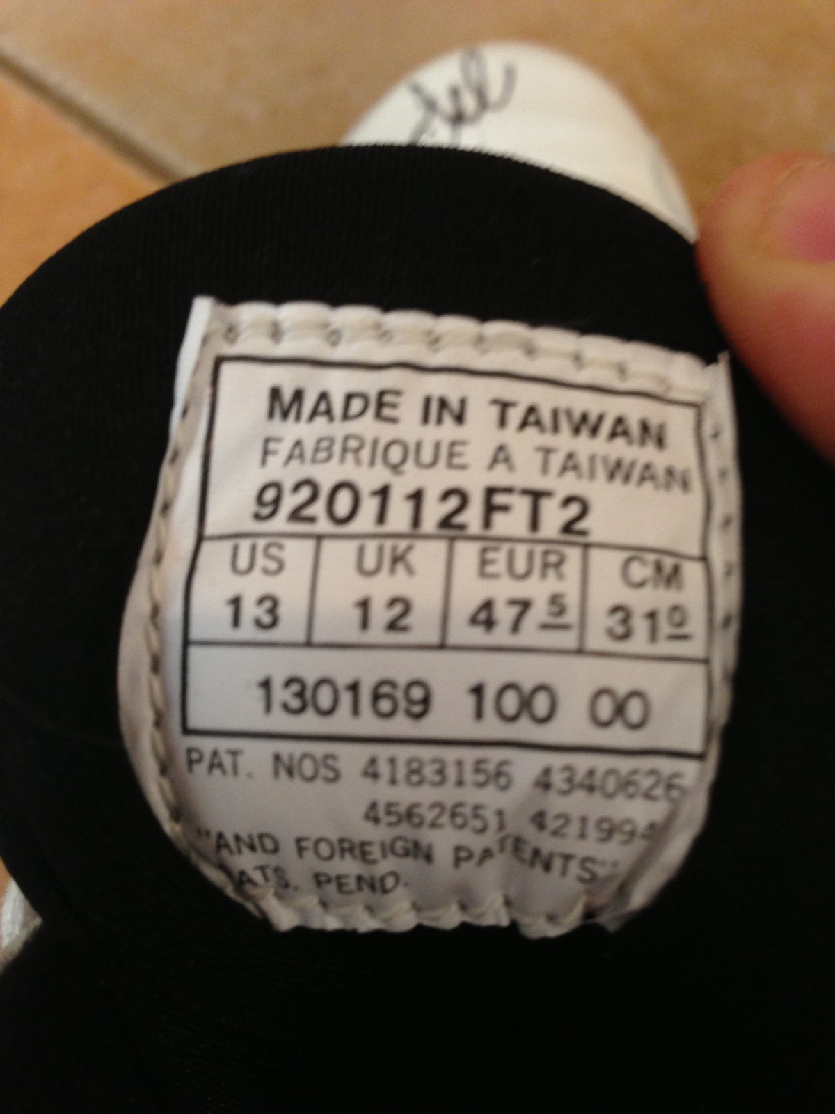 Air Jordan Viii Og 1993 Autographed Game Worn 07