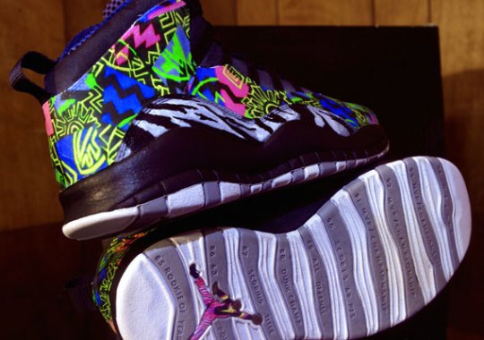 Air Jordan X “Fresh Prince Jazz” Customs by Rocket Boy Nift