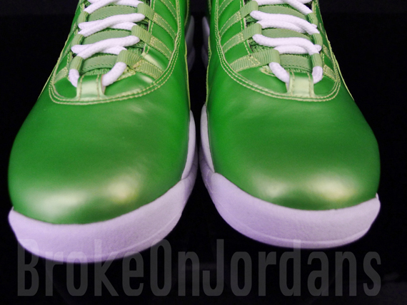 Air Jordan X Rainbow Green 8