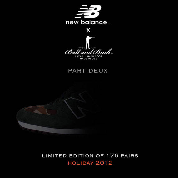 Ball And Buck X New Balance 574 Part Deux Teaser 2