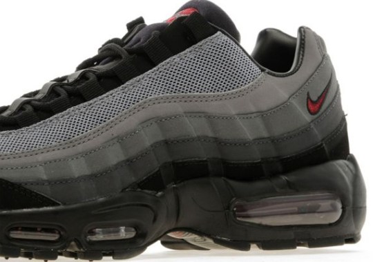 Nike Air Max 95 – Black – Grey – Team Red