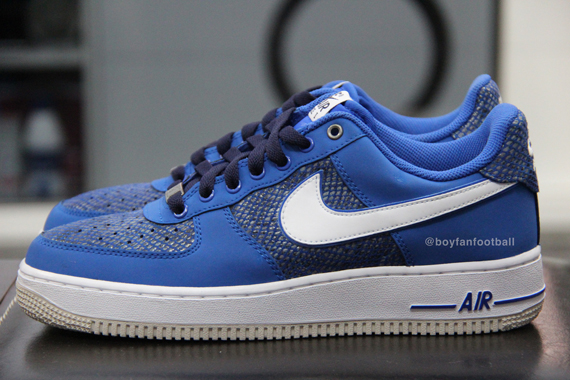 air force 1 low blue snakeskin