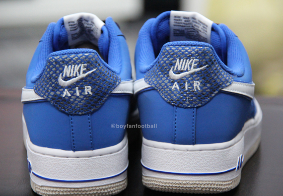 Blue Snakeskin Air Force 1 3