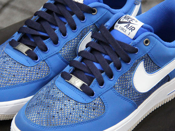 Nike Air Force 1 Low – Blue Snakeskin Sample