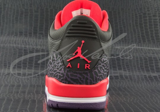 “Bright Crimson” Air jordan t-shirt 3 Retro