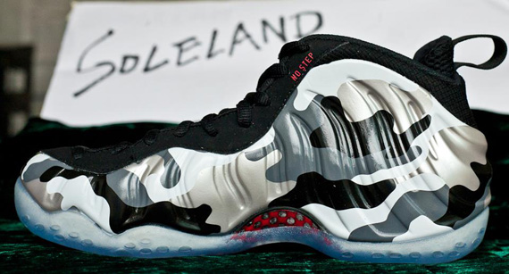 Nike Air Foamposite One Premium Fighter Jet 575420 001 - SoleyGrail