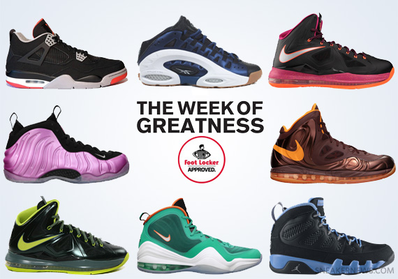 Sneaker News x Foot Locker #WeekOfGreatness Giveaway