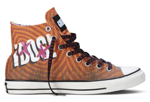 Green Day X buty sportowe chuck 70 hi converse buty egret multi white Dos 2