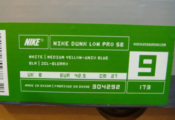 Nike SB Dunk Low Homer Men's - 304292-173 - US
