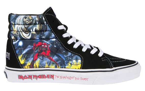 Iron Maiden X Vans Number Of The Beast Pack 3