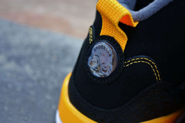Jordan Spizike Black University Gold 6