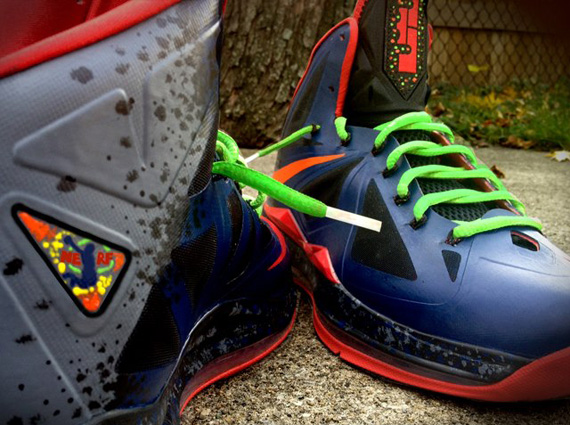 Nike LeBron X "Nerf" Customs by DeJesus