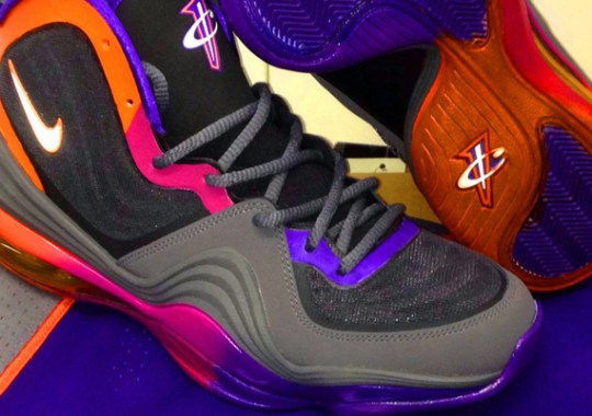 Nike Air Penny V Suns “Gradient Outsole” Customs by Sole Swap