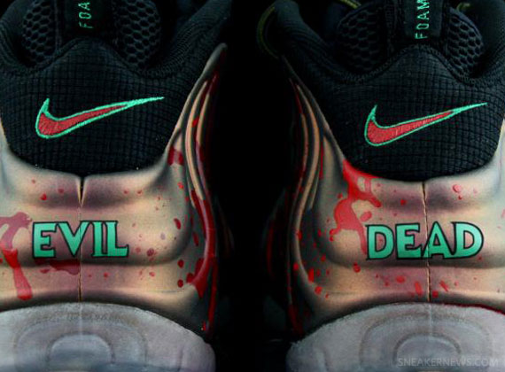 Nike Air Foamposite Pro "Evil Dead" Customs by Revive