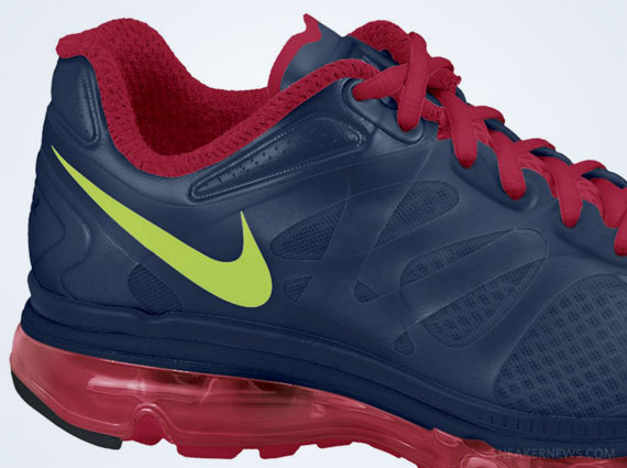 Nike Air Max+ 2012 – Midnight Navy – Gym Red