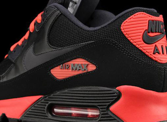 Nike Air Max 90 Essential – Black – Sunburst | Available