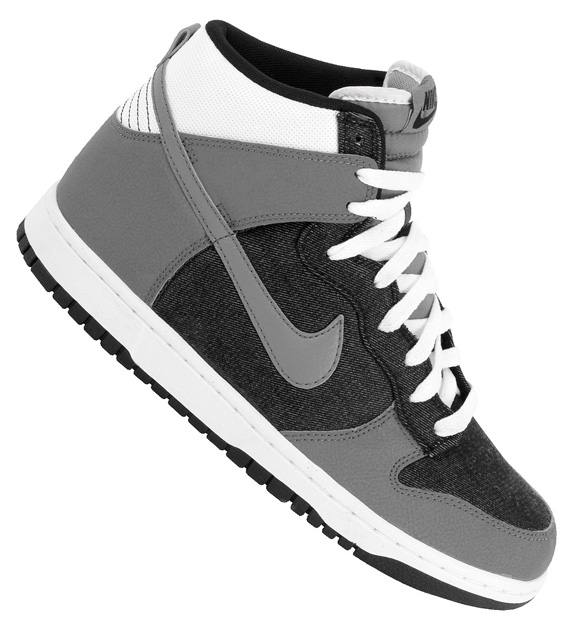 nike-dunk-high-black-cool-grey-white-january-2013-3 Nike Dunk High Black Cool Grey White January 2013 3