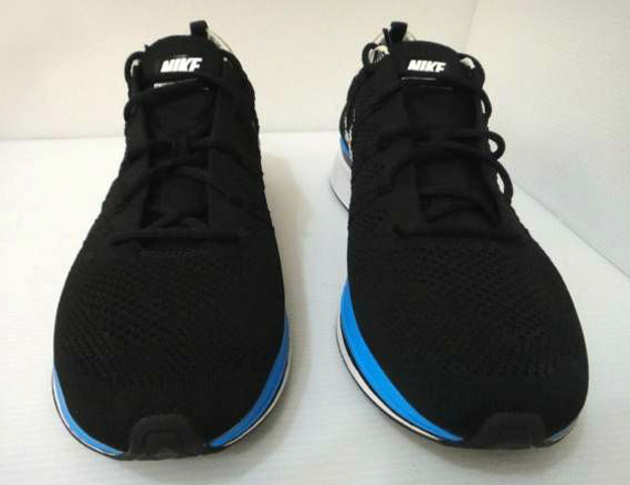 Nike Flyknit Trainer Black Blue White 6