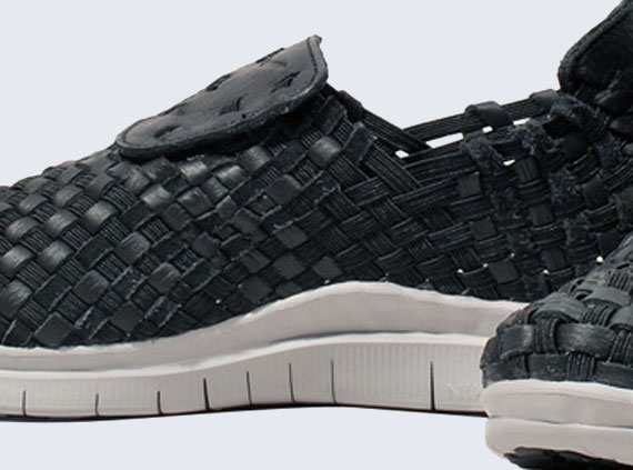 Nike Free Woven Black Wolf Grey