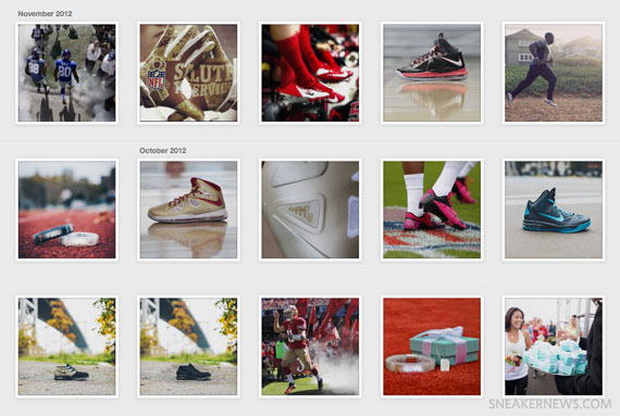 Nike Instagram Web Profile 2