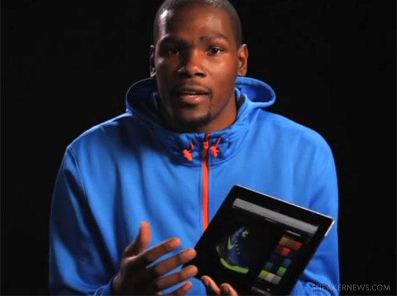 Kevin Durant Designs Nike KD V iD's for Fans