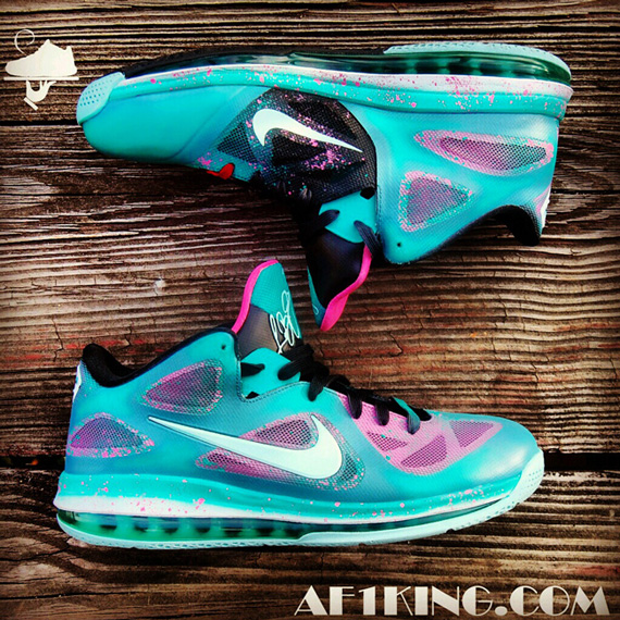 Nike Lebron 9 Low Easter In South Beach Customs 1