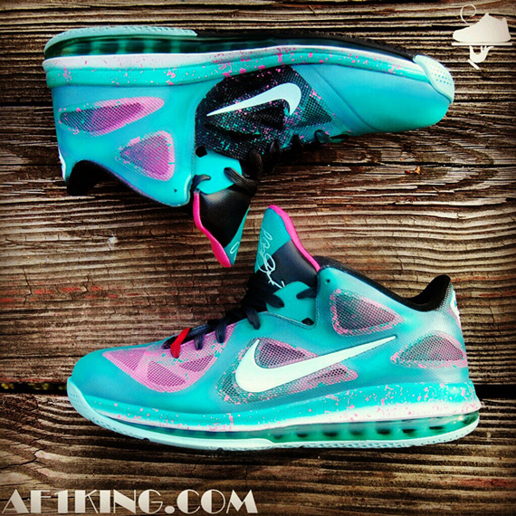 Nike Lebron 9 Low Easter In South Beach Customs 16