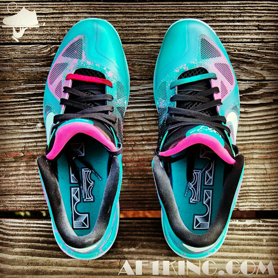 Nike Lebron 9 Low Easter In South Beach Customs 2