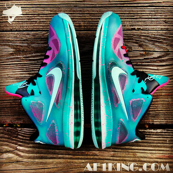 Nike Lebron 9 Low Easter In South Beach Customs 5