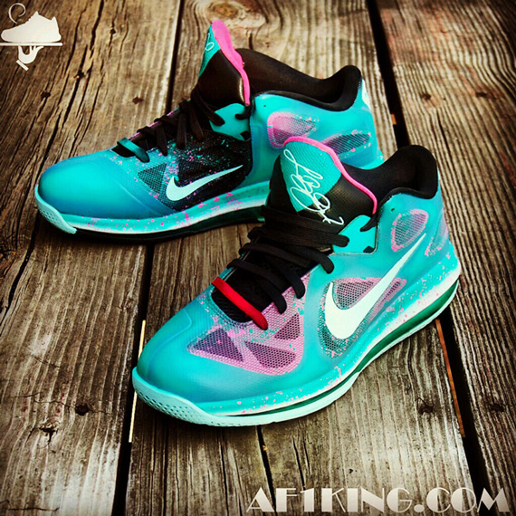 Nike Lebron 9 Low Easter In South Beach Customs 7