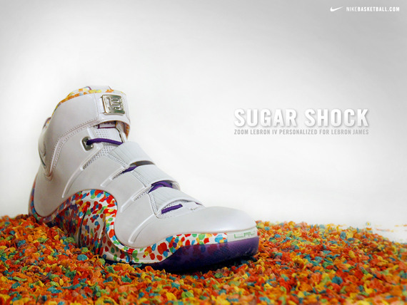 lebron james fruity pebbles shoes