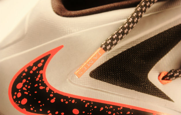 Nike Lebron X Charcoal Total Orange 05