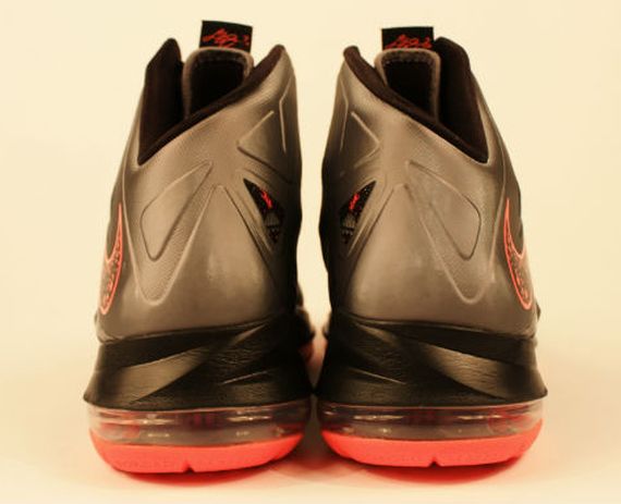 Nike Lebron X Charcoal Total Orange 08