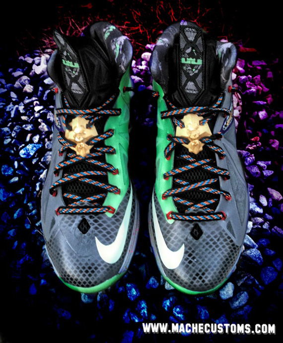Nike Lebron X Mita Custom Mache 1