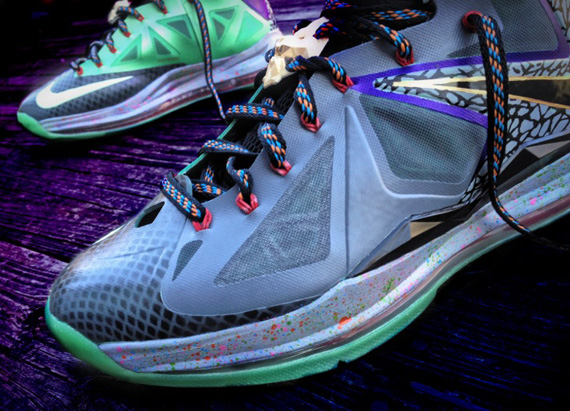 Nike LeBron X "mita" Customs by Mache
