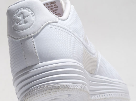 Nike Lunar Force 1 "White on White"