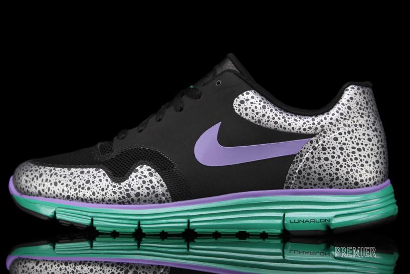 Nike Lunar Safari Fuse Black Medium Violet Stadium Green Anthracite 1