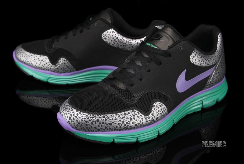 Nike Lunar Safari Fuse Black Medium Violet Stadium Green Anthracite 2