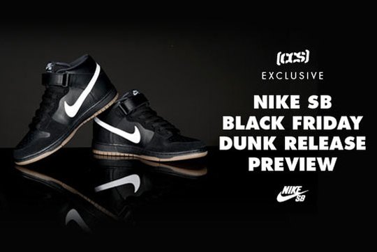 Nike SB Dunk Mid – Black Friday CCS Exclusive