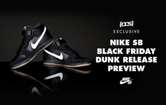 Nike SB Dunk Mid – Black Friday CCS Exclusive