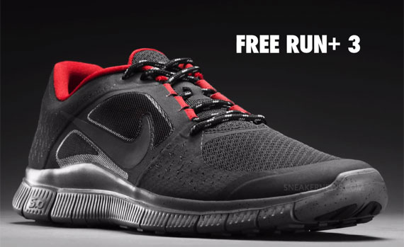 Nike Total Blackout Pack Free Run 3