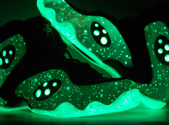 Nike Zoom Rookie “Galaxy” Glow in the Dark Customs by GourmetKickz